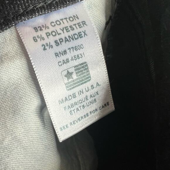 NWT Free People X Sandrine Rose Skinny Jeans 25 Dark Black Ankle Denim Mid Rise - Picture 9 of 12